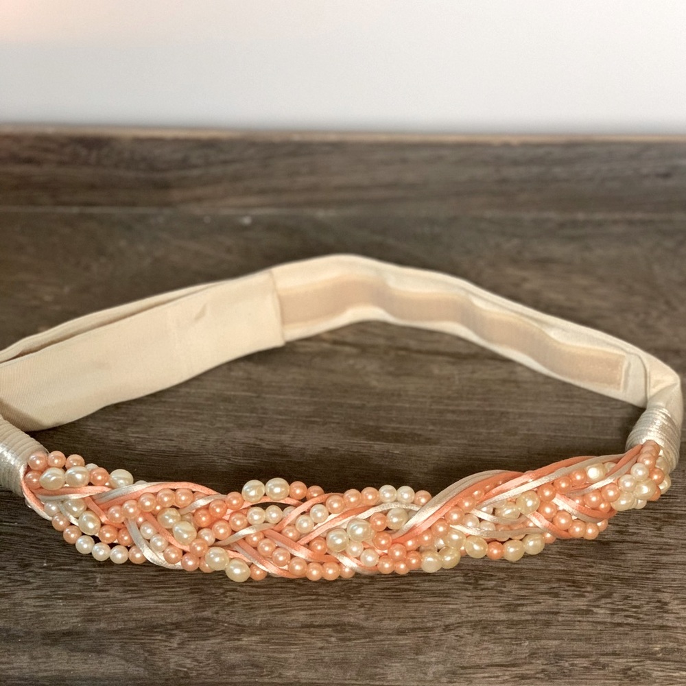 Vintage 1980’s Carolyn Tanner beaded belt